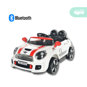 Carrito a Batería para niño Modelo Mini Cooper color Blanco
