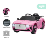 Carrito a Batería para niño Modelo Fansy color Rosado