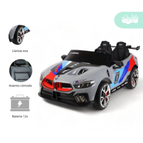 Carrito a Batería para niño Modelo Hart plomo
