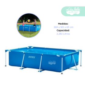 Piscina Estructural Rectangular 2.60 metros