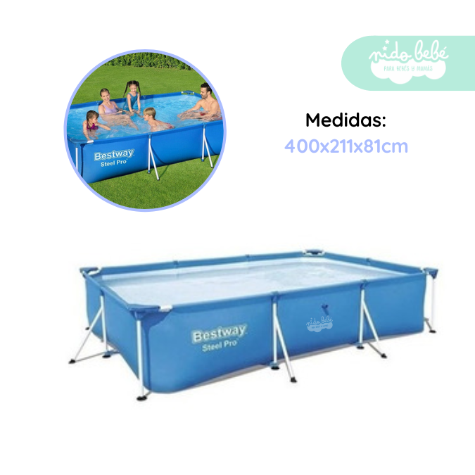 29 Piscina Estructural Rectangular Betsway 4.00 metros - Imagen 1