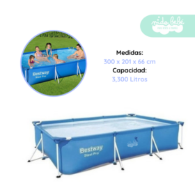 Piscina Estructural Rectangular Betsway 3.00 metros