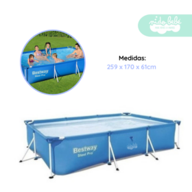 Piscina Estructural Rectangular Betsway 2.59 metros
