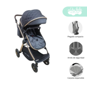 Coche Moises de bebe Tokio Dark