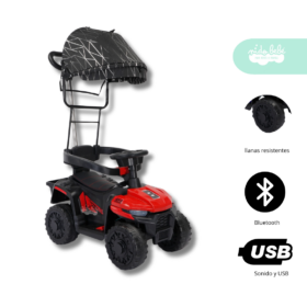 Carrito BUGGY de niño Modelo UTV color Rojo
