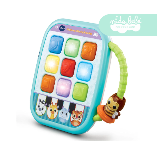 2 BABY MI PRIMER TABLET POP IT MUSICA - Imagen 1