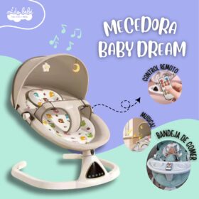 Silla mecedora eléctrica Baby Dream Beige