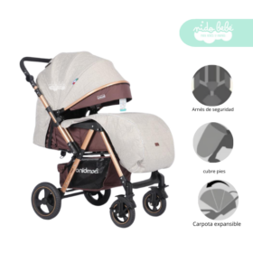Coche Cuna Passo Bambino Deluxe Ligth
