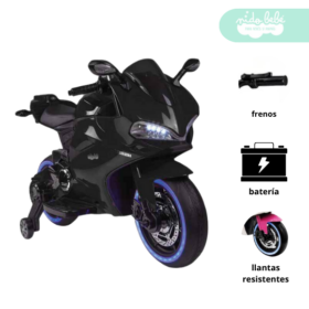 Moto a Bateria tipo DUCATI Black