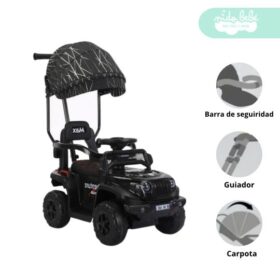 Carrito BUGGY de niño Modelo Yetty Negro