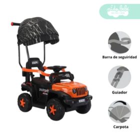 Carrito BUGGY de niño Modelo Yetty Naranja