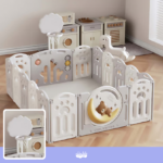 Centro de juegos de bebe Oso dormilón plomo