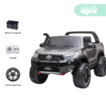 Carro a Batería 4x4 Toyotta ultiman Gray