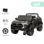 Carro a Batería 4x4 Toyotta ultiman Black