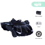 Carro a Batería Modelo Lamborghini R1 Negro