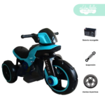 Trimoto a Batería para niño Street Celeste