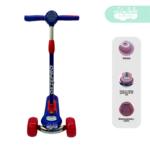 SCOOTER PARA NIÑO DRAX AZUL Y ROJO