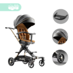Carriola de bebe modelo Yet Black