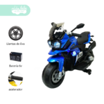 Moto a Bateria moox Azul