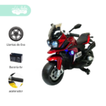 Moto a Bateria moox Roja