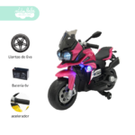 Moto a Bateria moox Rosada