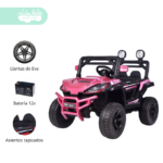 Camioneta a Batería para Niño JUNGLE PINK
