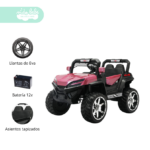 Camioneta a Batería para Niño STRONG PINK