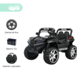 Camioneta a Batería para Niño STRONG BLACK