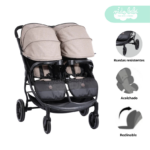 Coche Mellicero Kidillo premium Beige