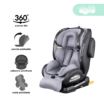 Silla De Auto 360 Confort Silver