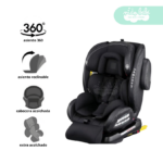 Silla De Auto 360 Confort Black