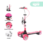 Scooter Musical con tomatodo Roxxy Rosa