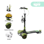 Scooter Musical con tomatodo Roxxy Verde