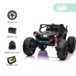 Carro a Batería 4x4 Licenciado Ultra Black