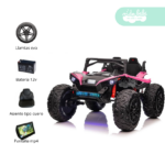Carro a Batería 4x4 Licenciado Ultra PINK