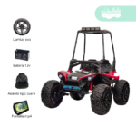 Carro a Batería 4x4 Licenciado Ultra Red con toldo