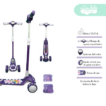 Scooter Lineal para niños Molly Morado