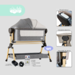 Cuna Colecho de bebe GIO ENVER BEIGE