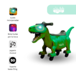 Scooter para niño DINO BOTA HUMO VERDE