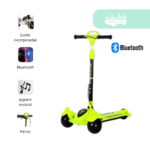 Scooter para niño Coxi con Bluetooth Amarillo