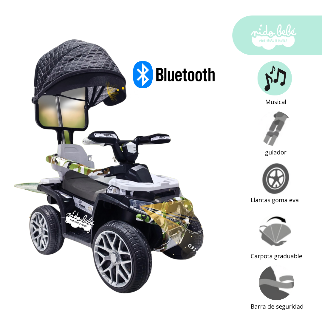118 Carrito BUGGY de niño Modelo TERRADO WHITE - Imagen 1