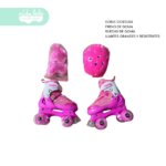 PATIN 4 RUEDAS DE NIÑA MODELO MIREY Hearts M 34-36