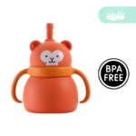 Vasito de Silicona para Bebé antiderrame modelo osito - Imagen 5