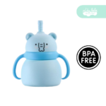 Vasito de Silicona para Bebé antiderrame modelo osito - Imagen 3