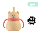 Vasito de Silicona para Bebé antiderrame modelo osito - Imagen 2
