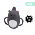Vasito de Silicona para Bebé antiderrame modelo con aza animalitos - Imagen 6