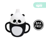 Vasito de Silicona para Bebé antiderrame modelo con aza animalitos - Imagen 7