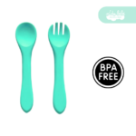 set de cubiertos de silicona para bebe - Imagen 5