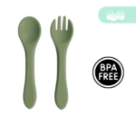 set de cubiertos de silicona para bebe - Imagen 7