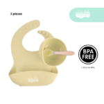 Set de alimentación de bebé 3 piezas Maiz